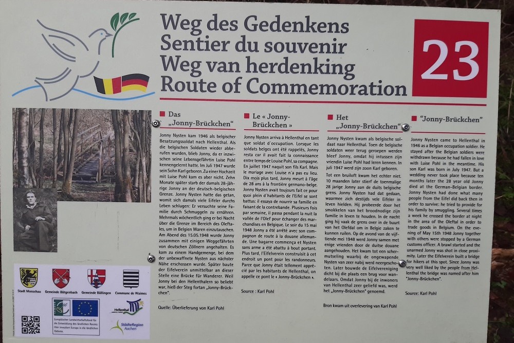Route of Commemoration No. 23: Jonny-Brückchen