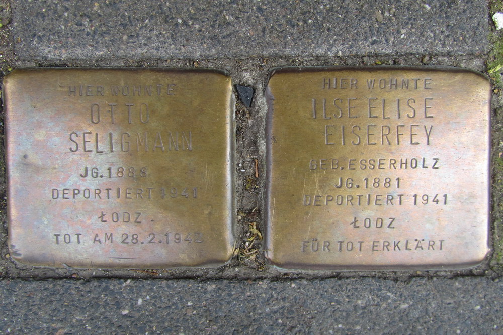 Stolpersteine Klarastrae 44