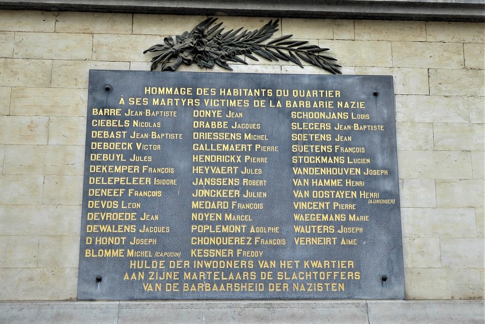 Gedenkteken Slachtoffers Sint-Gislein-wijk