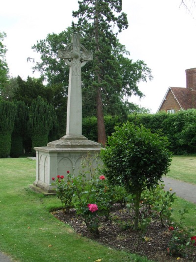 Oorlogsmonument Sawbridgeworth #1