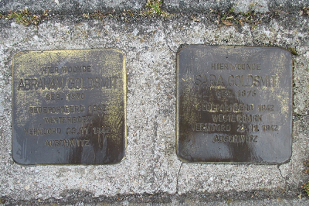 Stolpersteine Feiko Clockstraat 69 #1