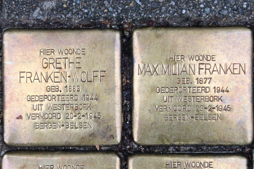 Stolpersteine Jan van Eijckstraat 11 #2