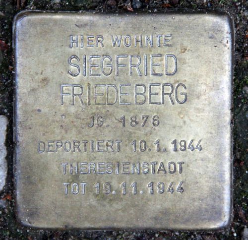 Stolpersteine Brnnhildestrae 8 #2