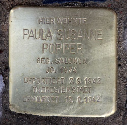 Stolpersteine Wundtstraße 64 #3