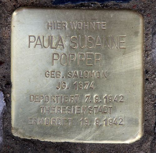 Stolpersteine Wundtstrae 64 #3