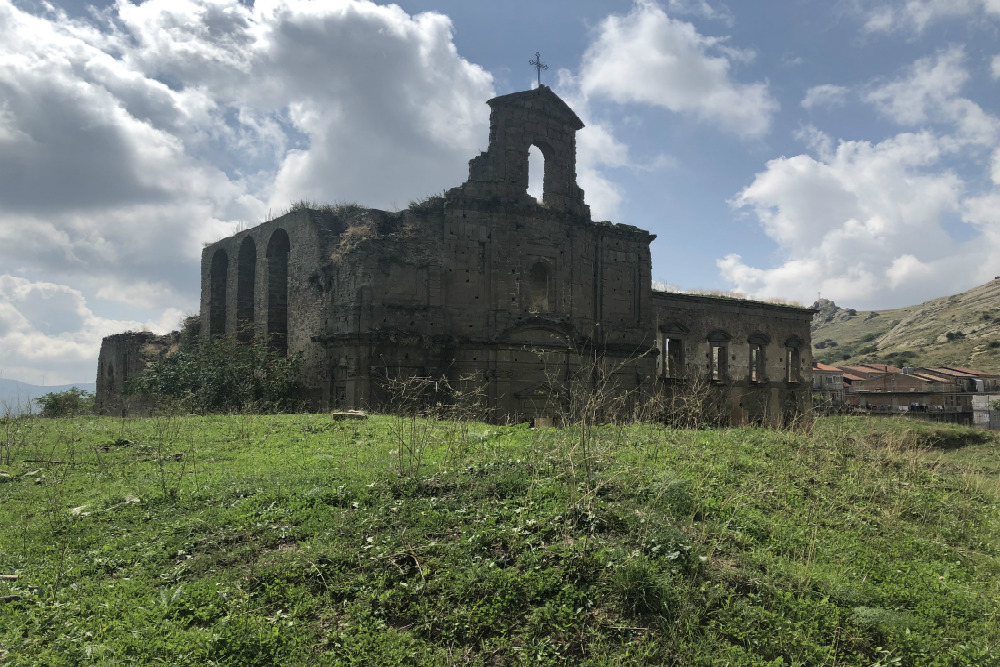 Gebombardeerd Klooster Troina #5