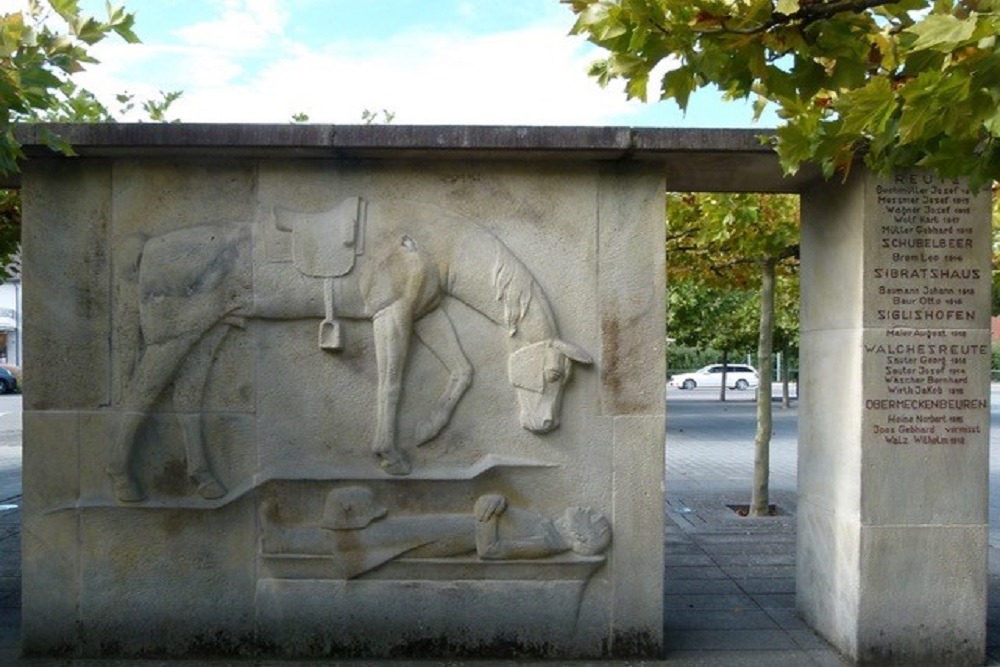 Oorlogsmonument WO I En WO II Meckenbeuren #1