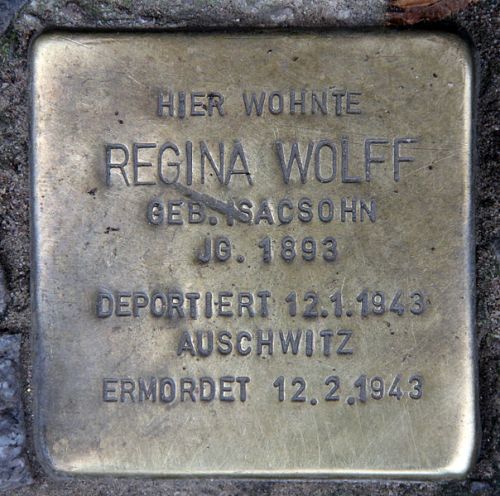 Stumbling Stone Berliner Straße 7