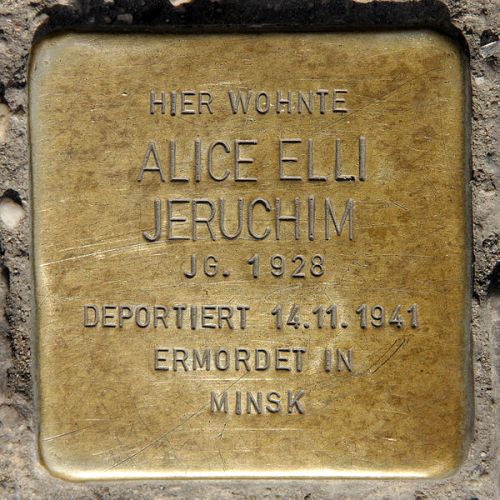 Stolpersteine Kurfrstendamm 22 #3