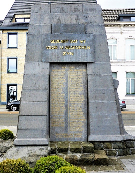 War Memorial Sint-Gillis-Waas #3