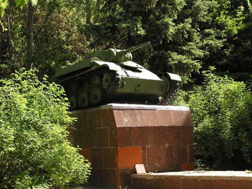 Mass Grave Soviet Officers & T-70 Tank #1
