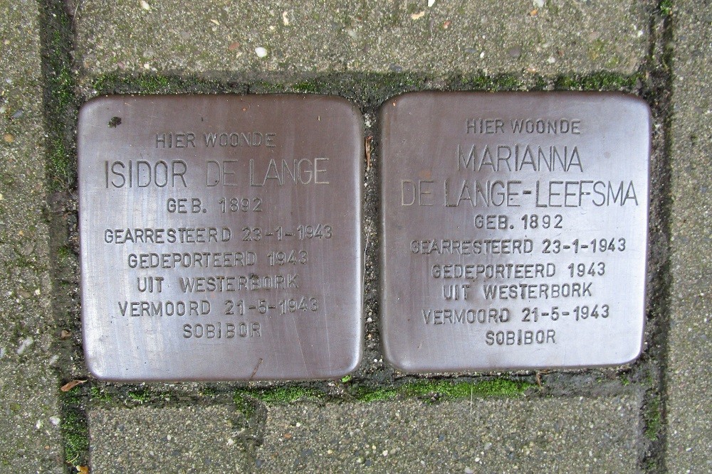 Stolpersteine Jan van Eijckstraat 5