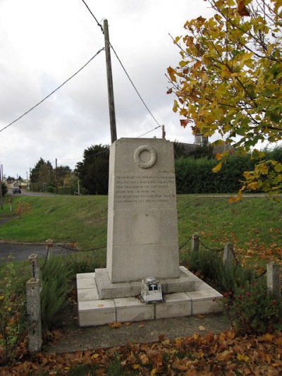 War Memorial Prickwillow