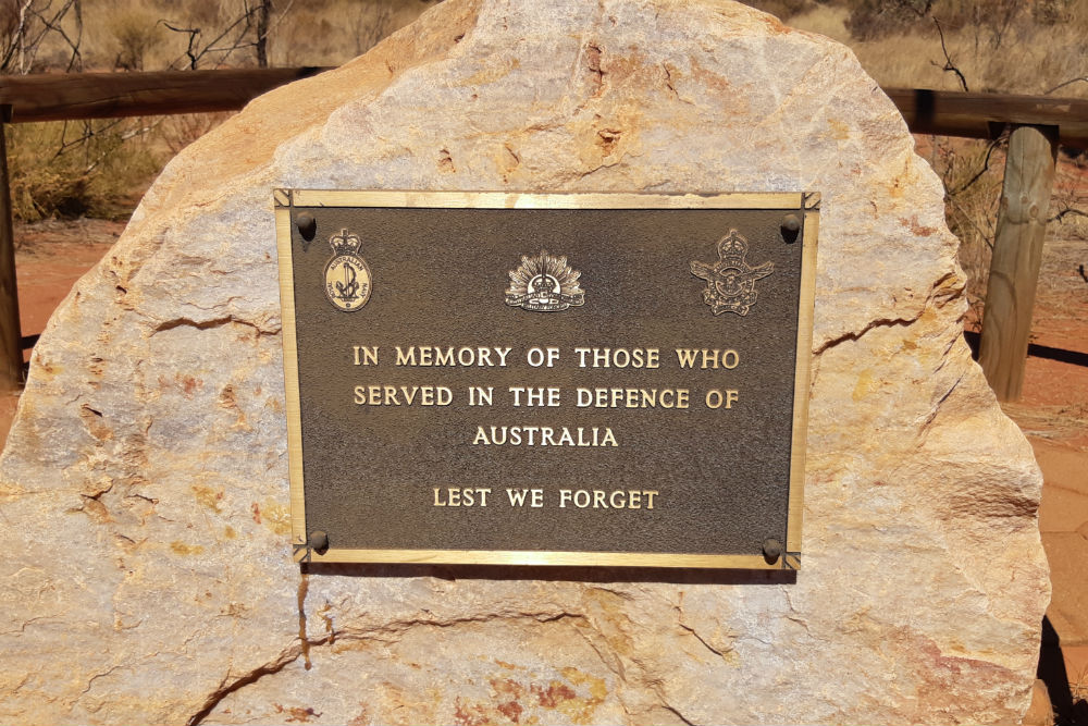 War Memorial Yulara #4