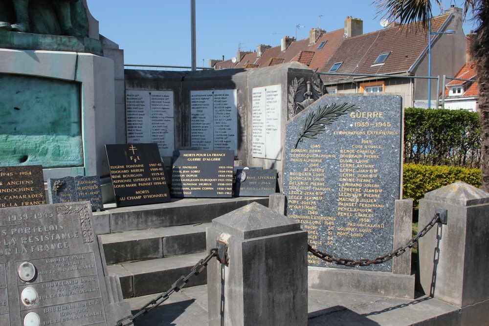 Oorlogsmonument Le Portel #3