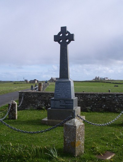 Oorlogsmonument North Ronaldsay