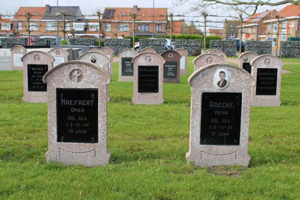 Belgische Oorlogsgraven Middelkerke	 #1