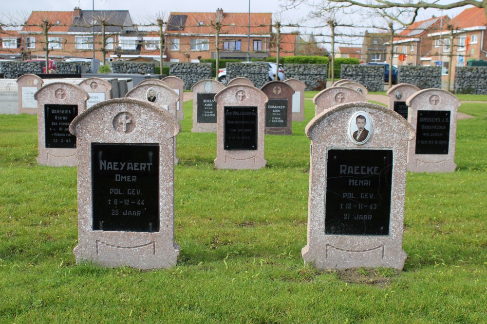 Belgische Oorlogsgraven Middelkerke	 #1