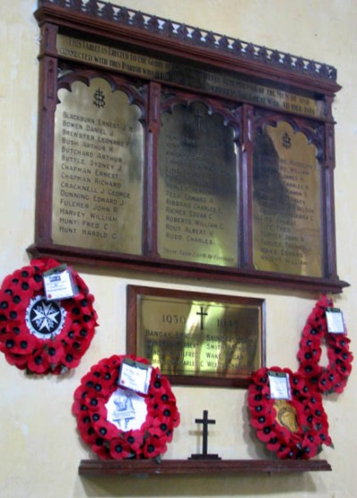 War Memorial St Mary Church