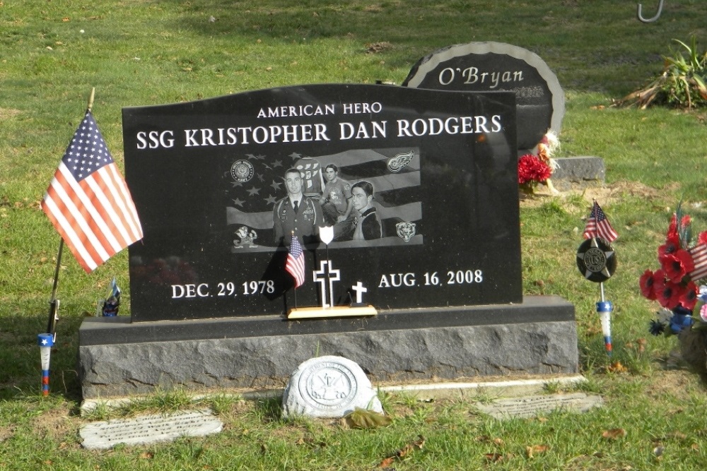 Amerikaans Oorlogsgraf Burr Oak Township Cemetery #1