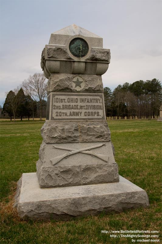 Monument 101st Ohio Infantry Regiment