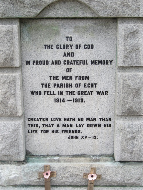 War Memorial Echt #4