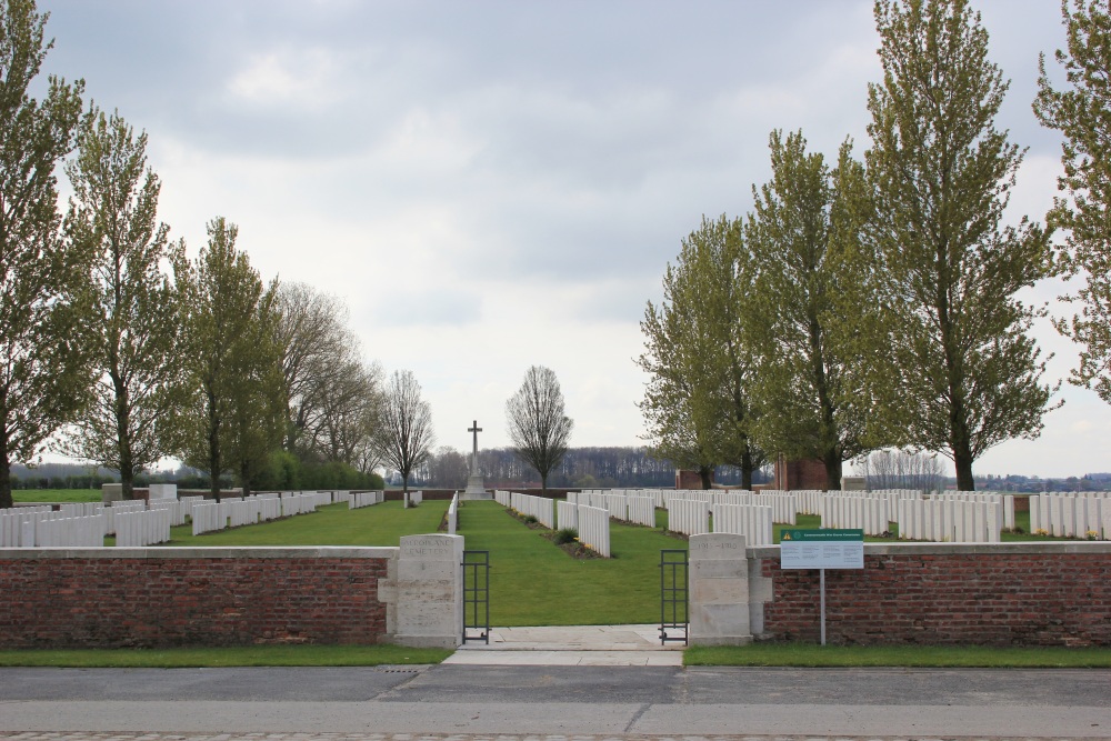 Commonwealth War Cemetery Aeroplane #1