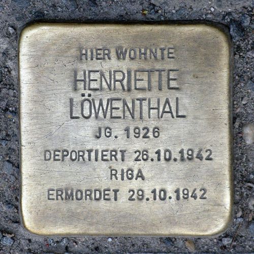 Stolpersteine Torstraße 148 #3