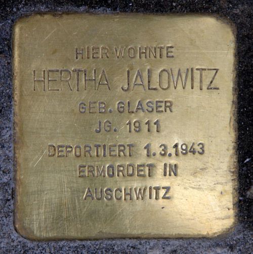 Stolpersteine Danziger Strae 92 #2