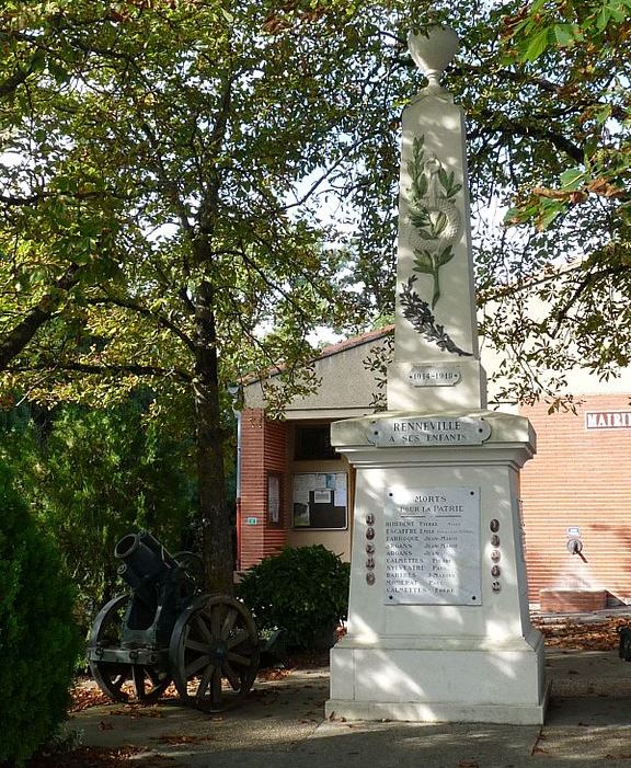 Monument Eerste Wereldoorlog Renneville