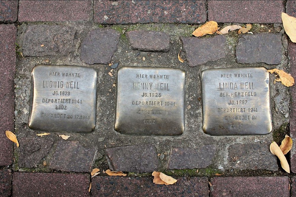 Stolpersteine Sophienstrae 12 #1