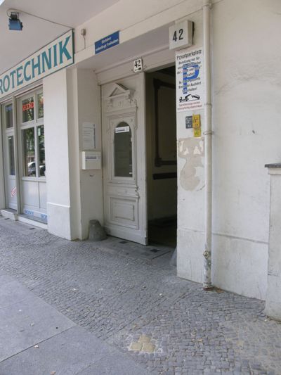 Stolpersteine Crellestraße 42 #2