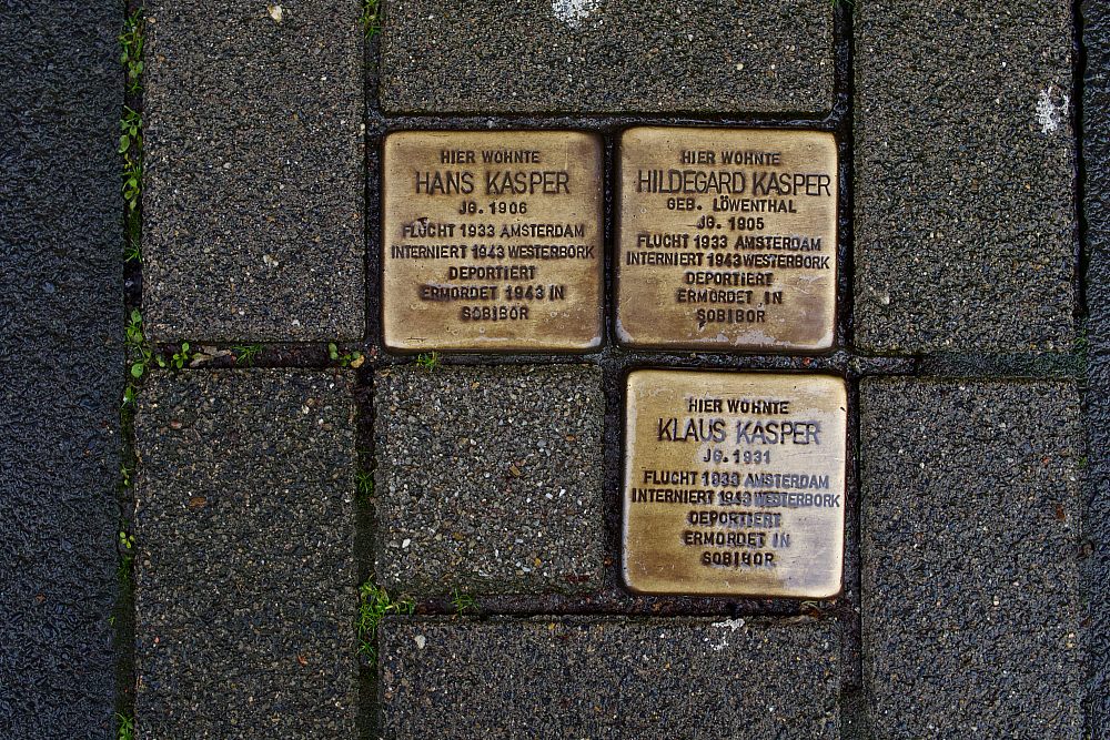 Stolpersteine Sternbuschweg 12