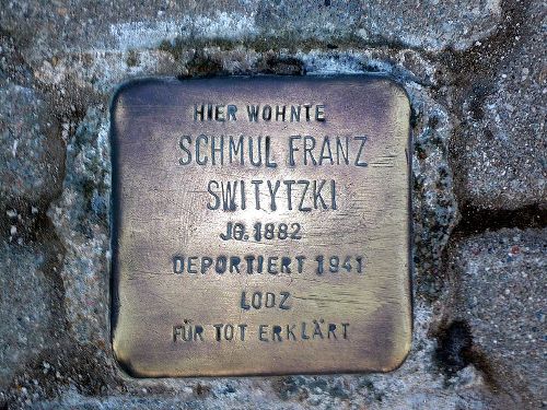 Stolperstein Weienseer Weg 23-24 #1