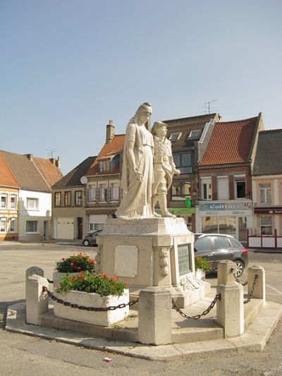 Oorlogsmonument Guînes