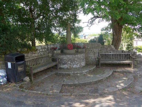 Oorlogsmonument Stanton in Peak