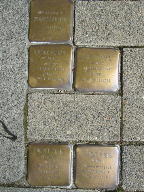 Stolpersteine Neusser Strae 592 #2