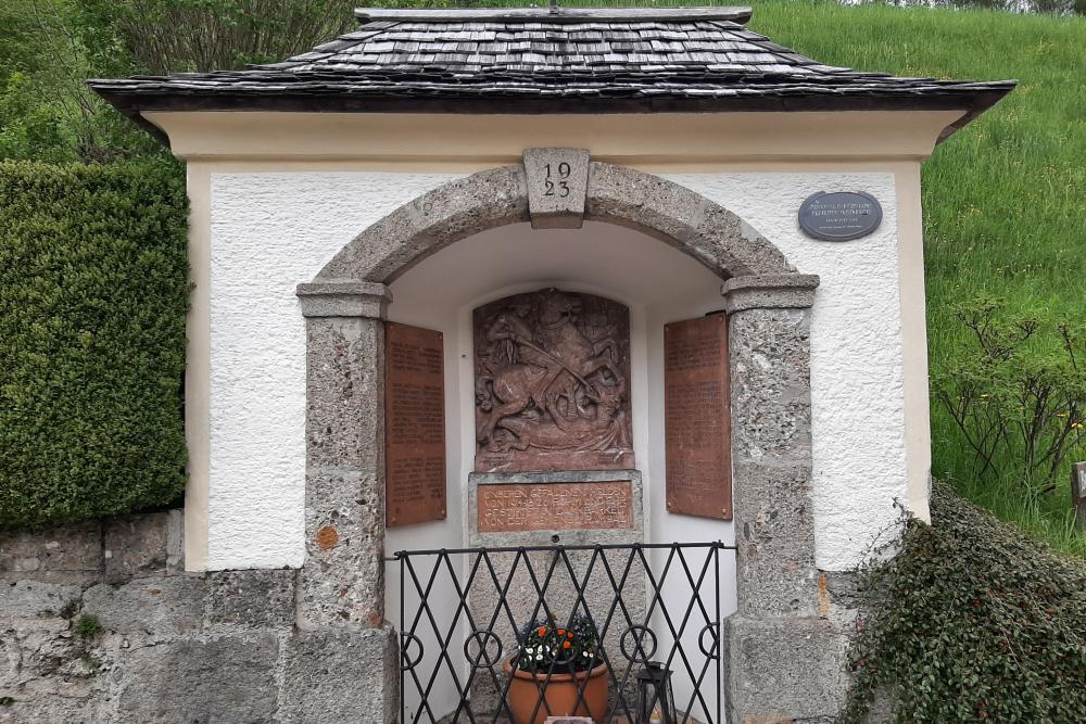 Monument World War One Ramsau bei Berchtesgaden