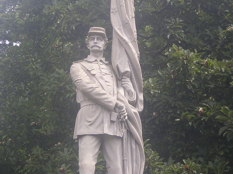Monument Amerikaanse Burgeroorlog Greenwich #1
