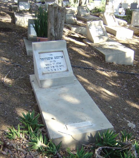 Commonwealth War Grave Tel Yosef Cemetery #1