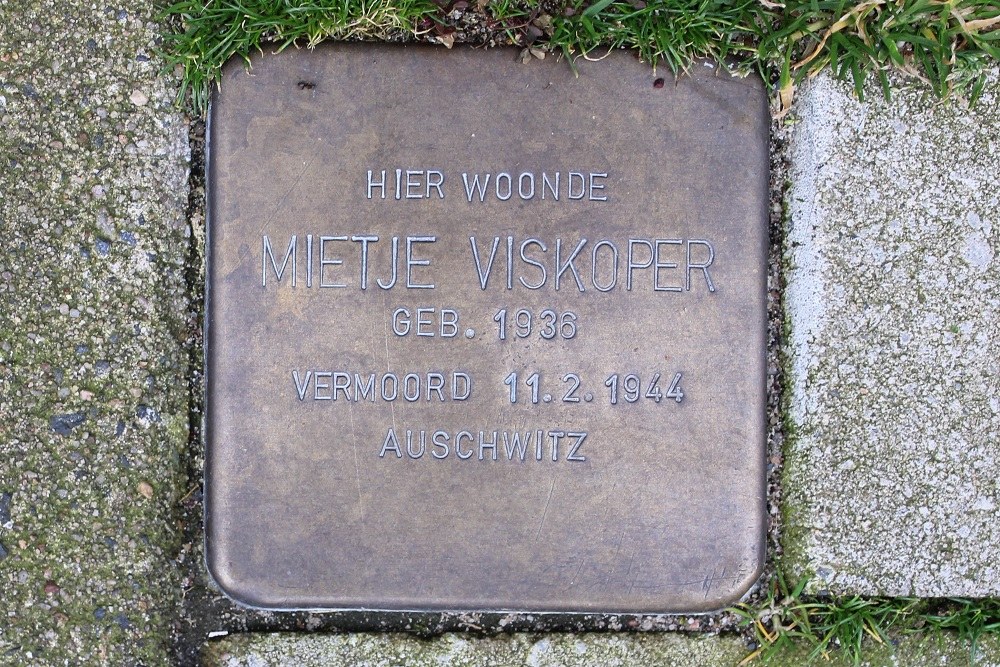 Stolperstein Riedijk 32 #1