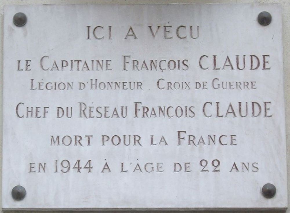 Memorial François Claude