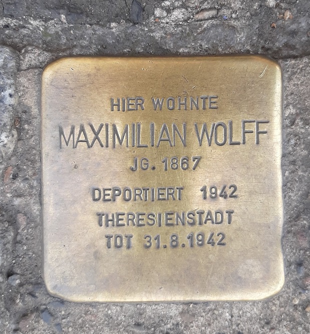 Stolpersteine Saarstraße 47 #5
