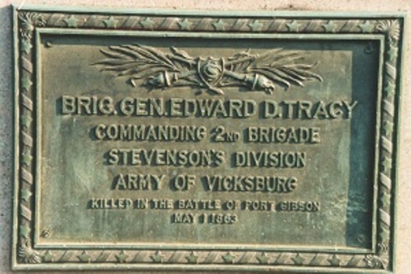 Gedenkteken Brigadier General Edward D. Tracy (Confederates) #1