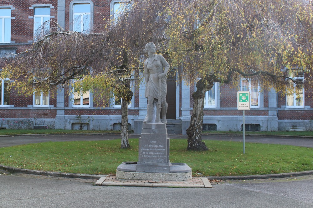 Monument Margurite Bervoets en Laurette Demaret	