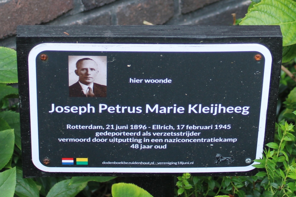Dodenplaquette Van Lansbergestraat 100