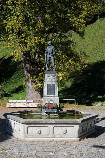 Oorlogsmonument Schnepfau