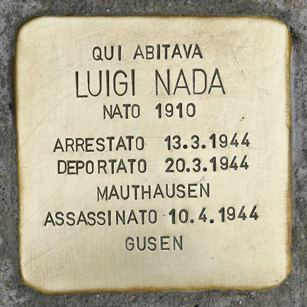 Stolperstein Strada Comunale di Bertolla 9b #1