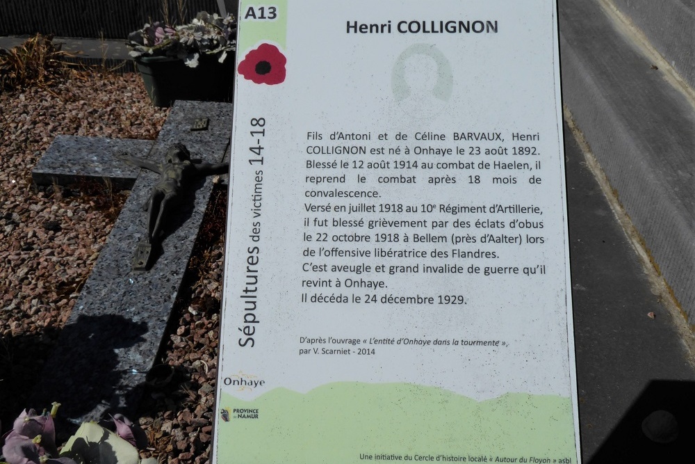 Belgian War Graves Onhaye #4