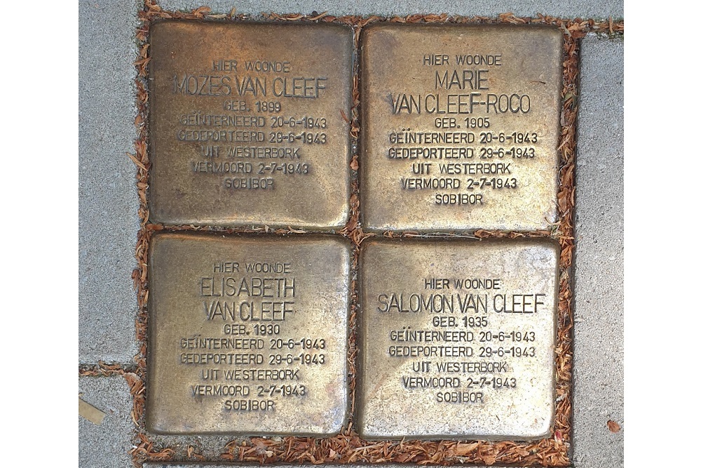 Stolpersteine Andreas Bonnstraat 13